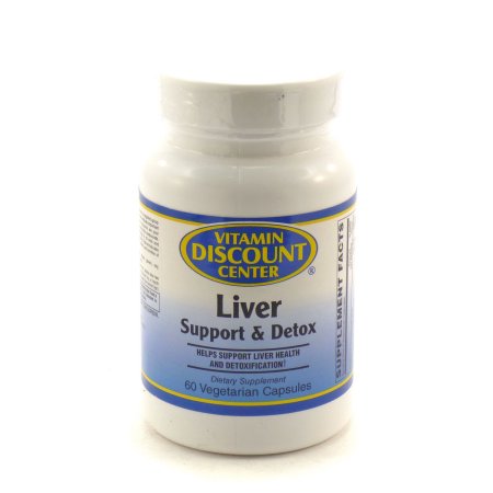Soporte hígado y desintoxicación Por Vitamin Discount Center - 60 Caps Veg