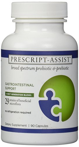 Asistencia de prescript amplio espectro probióticos prebióticos complejo 90 cápsulas