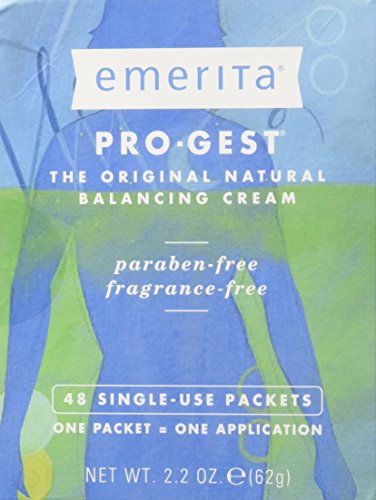 Crema Pro-Gest (libre de Parabenes) por Emerita (Pro-Gest) - 48 paquetes, 2.2 oz
