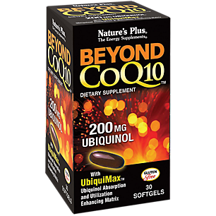 Más allá de CoQ10 Ubiquinol 200 mg Por Nature's Plus - 30 Cápsulas Blandas