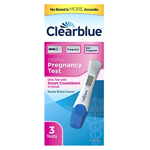 Prueba de embarazo Clearblue Digital con cuenta atrás Smart, cuenta 3