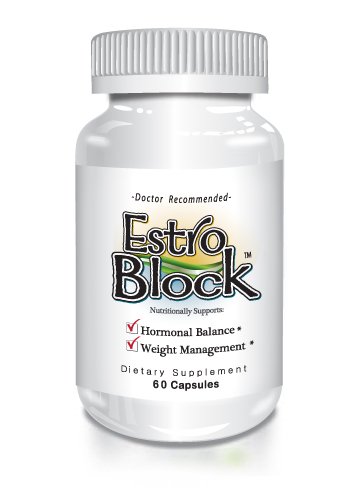 Estroblock - 60 cápsulas - Natural anti-estrógeno aromatasa inhibidor bloqueador de estrógeno