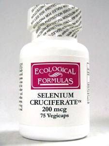 Fórmulas ecológicas - Cruciferate de selenio 200 mcg 75 caps [salud y belleza]