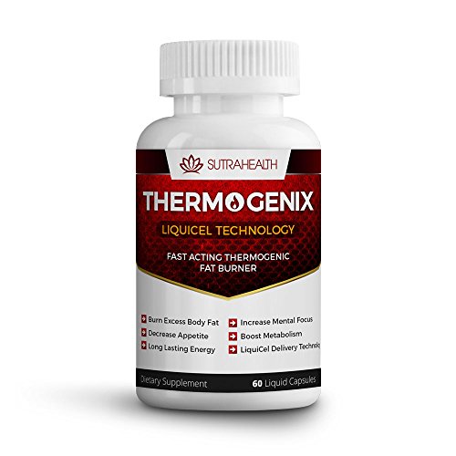 ThermogeniX rápida actuando líquido quemador de grasa termogénico intenso metabolizador 60 cápsulas