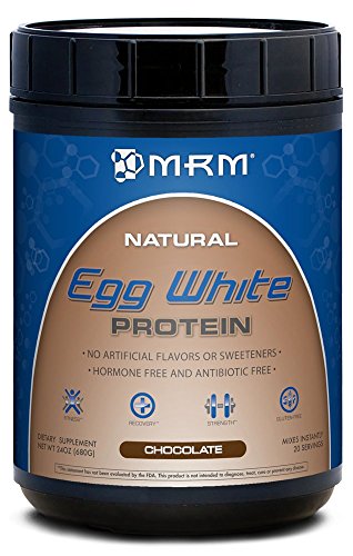 MRM proteína de clara de huevo, Chocolate, 24 onzas