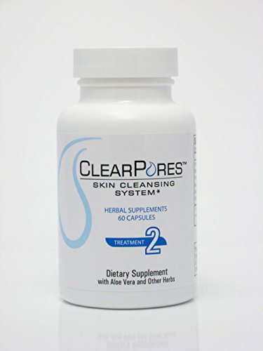 Piel ClearPores limpieza sistema suplemento herbario, cuenta 60