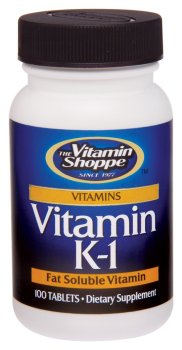 la vitamina Shoppe - vitamina K-1, 100 mcg, 100 tabletas