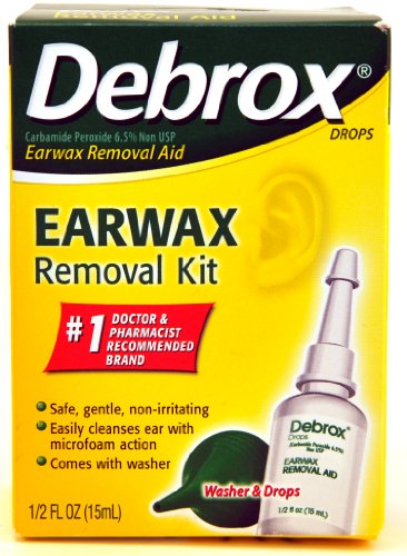 Debrox gotas cera eliminación auxilios, 0.5 onzas de líquido