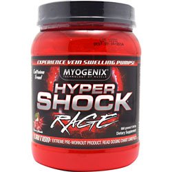 Myogenix HyperShock rabia Cherry Bomb 40 porciones - 880 gramos/1,94 libras