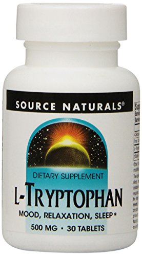 Source Naturals L-triptófano 500mg, 30 comprimidos