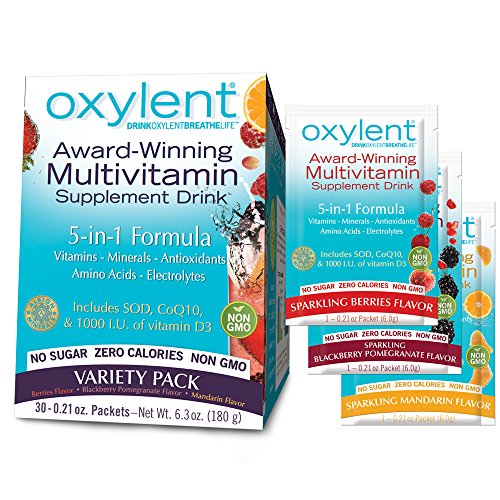 Oxylent, paquete de la variedad, 30-cuenta, Oz.21