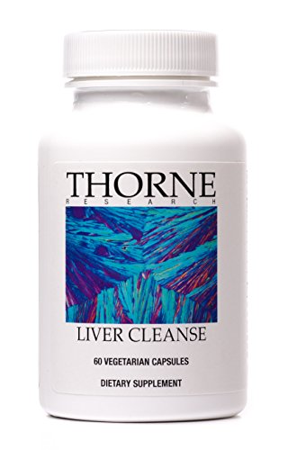 Thorne Research - limpieza hígado - suplemento de hierbas para apoyar la desintoxicación - 60 cápsulas vegetarianas