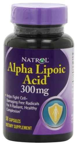 Natrol alfa lipoico 300mg cápsulas, 50-Count (paquete de 3)
