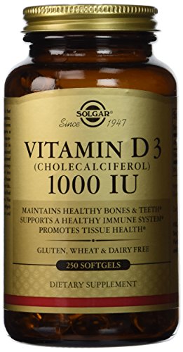 1000 UI de vitamina D3 (colecalciferol) 250 cápsulas
