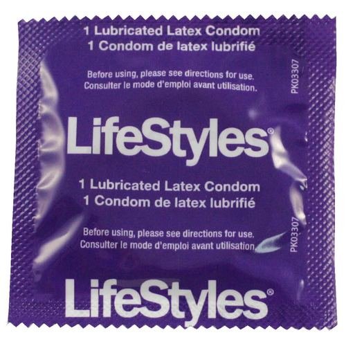 Estilo de vida condones ajuste tapa - también disponibles en cantidades de 25, 50, 90 (12 condones)