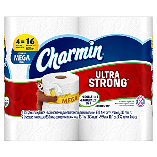 Charmin Ultra fuerte papel de higiénico, Mega Roll, cuenta 24