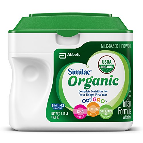 Orgánica fórmula infantil Similac Advance con hierro, polvo, 23,2 onzas (Pack de 6)(Frustration Free Packaging)