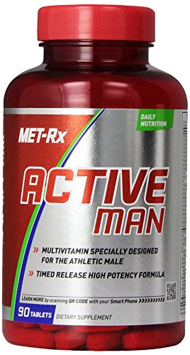 Hombre activo MET-Rx, cuenta 90