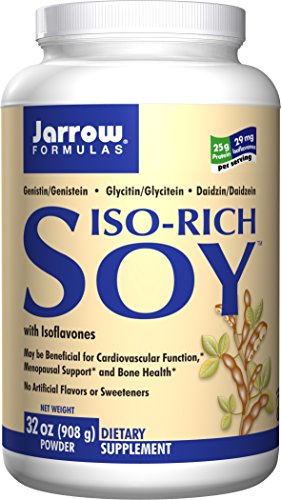 Jarrow Formulas Iso-ricos en soja, apoyo menopausia y salud ósea, 908 g