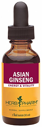 Extracto de Ginseng Asiático (Panax) hierba Pharm para energía y estamina apoyo - 1 onza