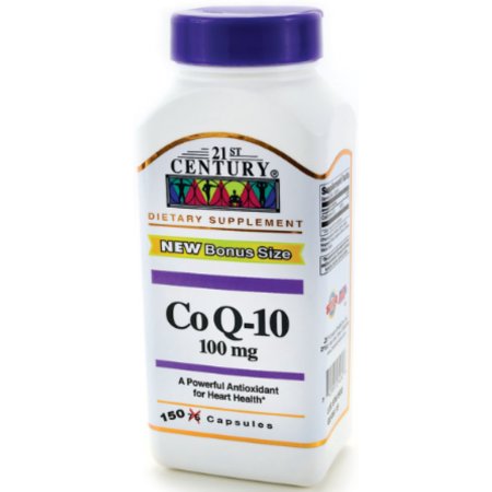 21st Century CoQ10 100 mg Softgels 150 ea (Pack de 2)