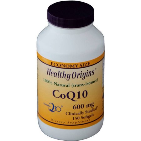 Healthy Origins CoQ10, Kaneka Q10, 100% Natural, 600 mg, 150 CT