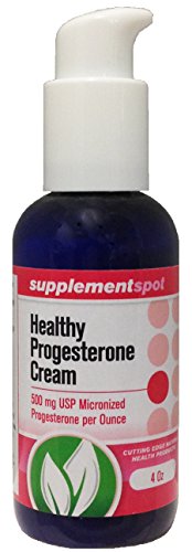 Crema de progesterona sano, 4 oz