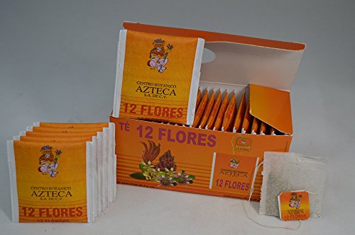 Te 12 Flores auxiliar para el sistema nervioso, insomnio, ansiedad, irritabilidad, anti-stress Natural