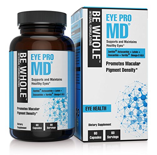 Ojo Pro MD: Apoya y mantiene la salud de los ojos - formulación sinérgica que contiene astaxantina Zanthin + luteína + zeaxantina Verilla Omega 3 ALA