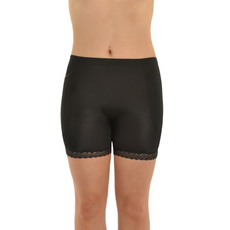 Pantalones cortos para mujer con relleno de glúteos Mejora acolchado Bragas Desnuda o Negro Fajas