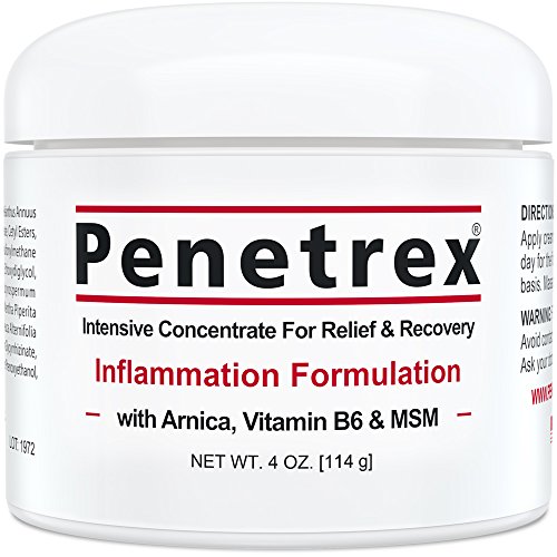Penetrex - alivio de dolor crema 4 Oz:: clasificó como #1 en medicamentos y tratamientos de 5 años. 100% garantizado incondicionalmente.