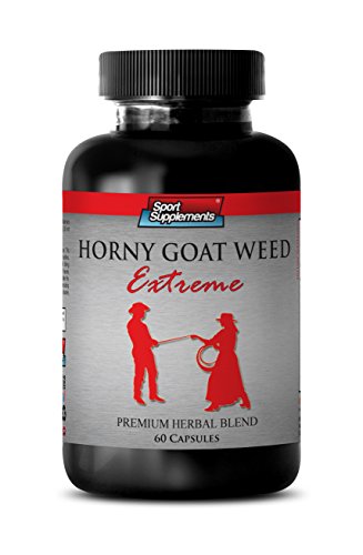 Soy cabra Weed con extracto Maca - cachonda cabra Weed Extreme - Libido potenciador de refuerzo (1 botella de 60 cápsulas)