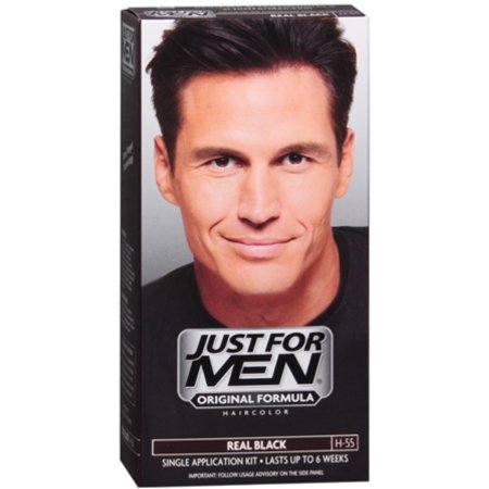 JUST FOR MEN Hair Color H-55 Real Black 1 Each (Pack of 3)
