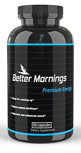 Mejor por la mañana Nootropic energía cápsulas | Café y energética bebida de reemplazo | Mejor píldoras de energía sin nerviosismo | Suplemento del cerebro | Enfocar las píldoras con feniletilamina | Fuertes vitaminas para la energía