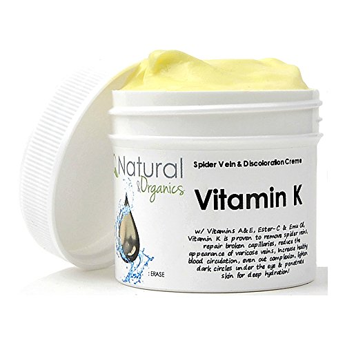 Premium - suero de vitamina K para disminuir las venas varicosas, arañas vasculares, capilares rotos y edad puntos