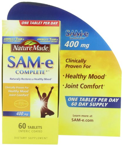 Naturaleza hizo Sam-E completa 400mg 60 comprimidos