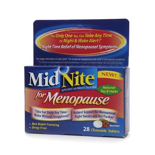 MidNite menopausia ayuda para dormir, 28 comprimidos (Pack de 3)