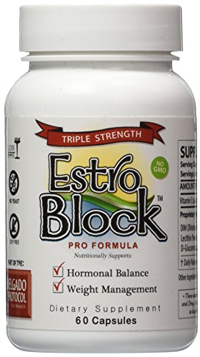 Estroblock PRO TRIPLE fuerza - 60 cápsulas Natural anti-estrógeno aromatasa inhibidor bloqueador de estrógeno