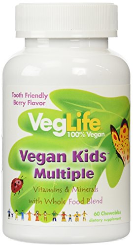VegLife - vegana a los niños múltiples Berry - 60 comprimidos masticables