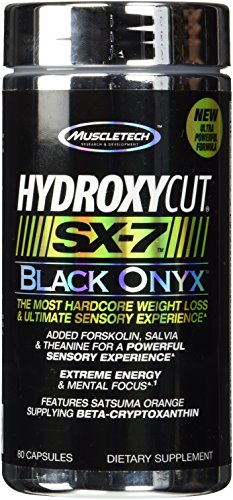 Hydroxycut SX7 Negro Onyx 80 caps