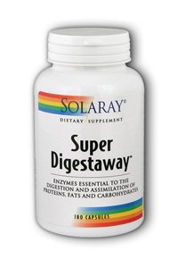 Digestaway Super Solaray - 180 cápsulas