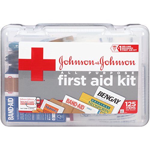 Johnson & Johnson rojo cruzan todo propósito de primeros auxilios
