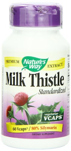 Forma de cardo de leche de la naturaleza, 60 Vcaps