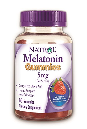 Natrol melatonina gomoso, cuenta 60