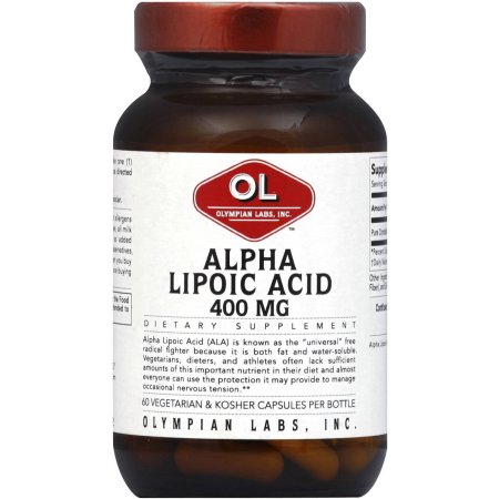 Olympian Labs Cápsulas ácido alfa lipoico 60 CT