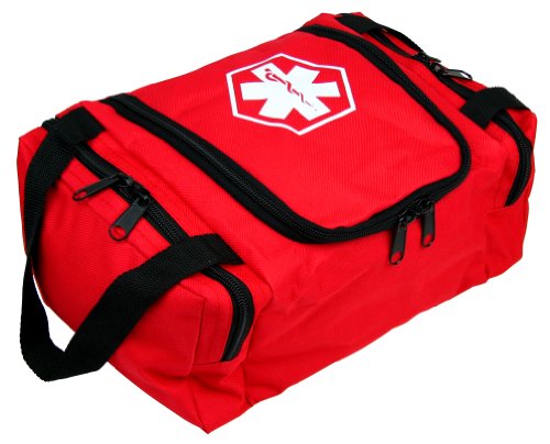 Primera respuesta de EMS de Dixie completamente equipada Trauma Kit de primeros auxilios, rojo
