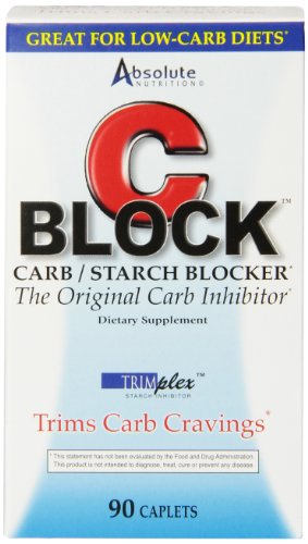 Nutrición absoluta CBlock Carb/almidón bloqueador, 90 cápsulas