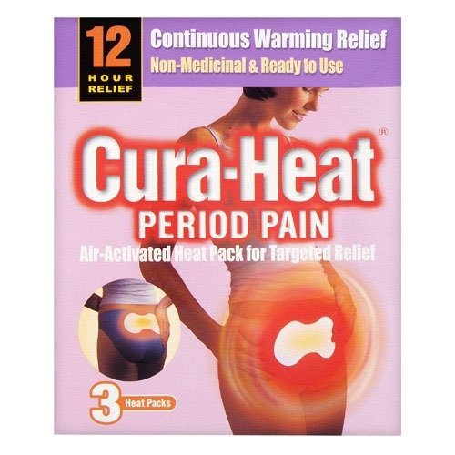 Parches de calor cura dolor menstrual