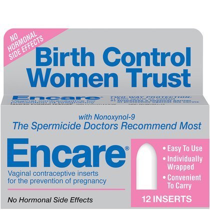 Anticonceptivo Vaginal encare insertos ct 12 (cantidad 3)