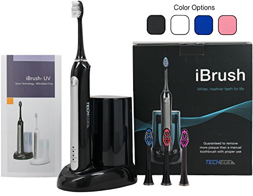 iBrush SonicWave cepillo de dientes eléctrico con sistema de desinfección UV